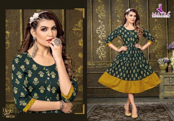 Mayra Desi Girl Designer Long Kurti Collection